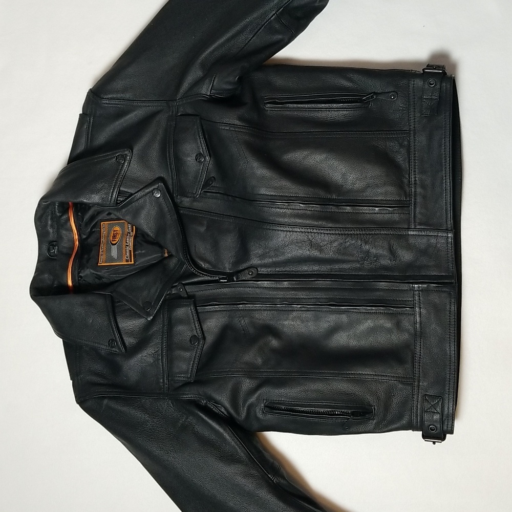 First Classics Mastermind Motorcycle Leather Jack… - image 6